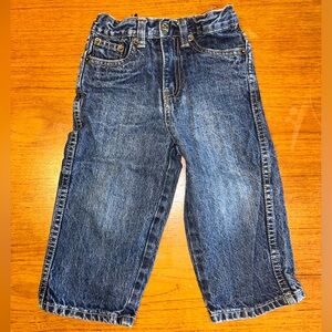 Joe fresh | straight leg jeans with adjustable waist | size 2T